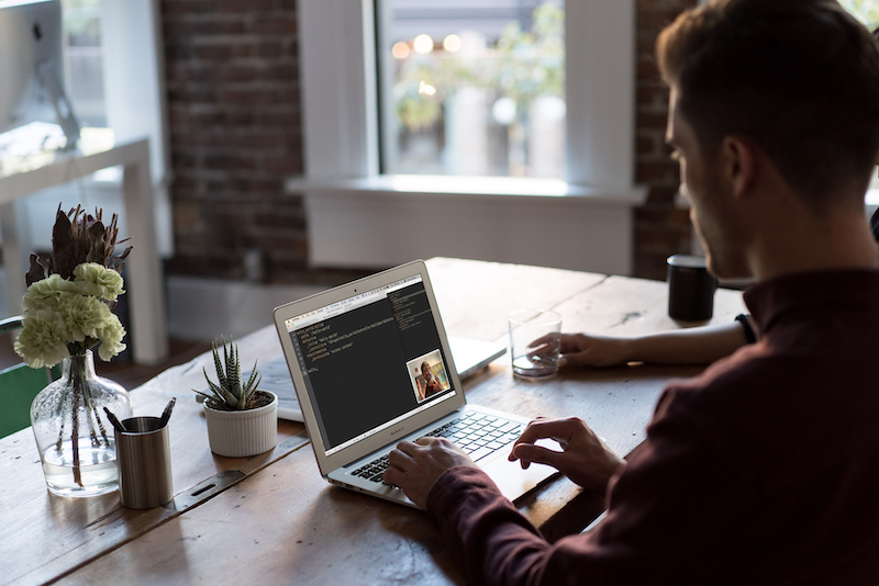 Learning development on a laptop