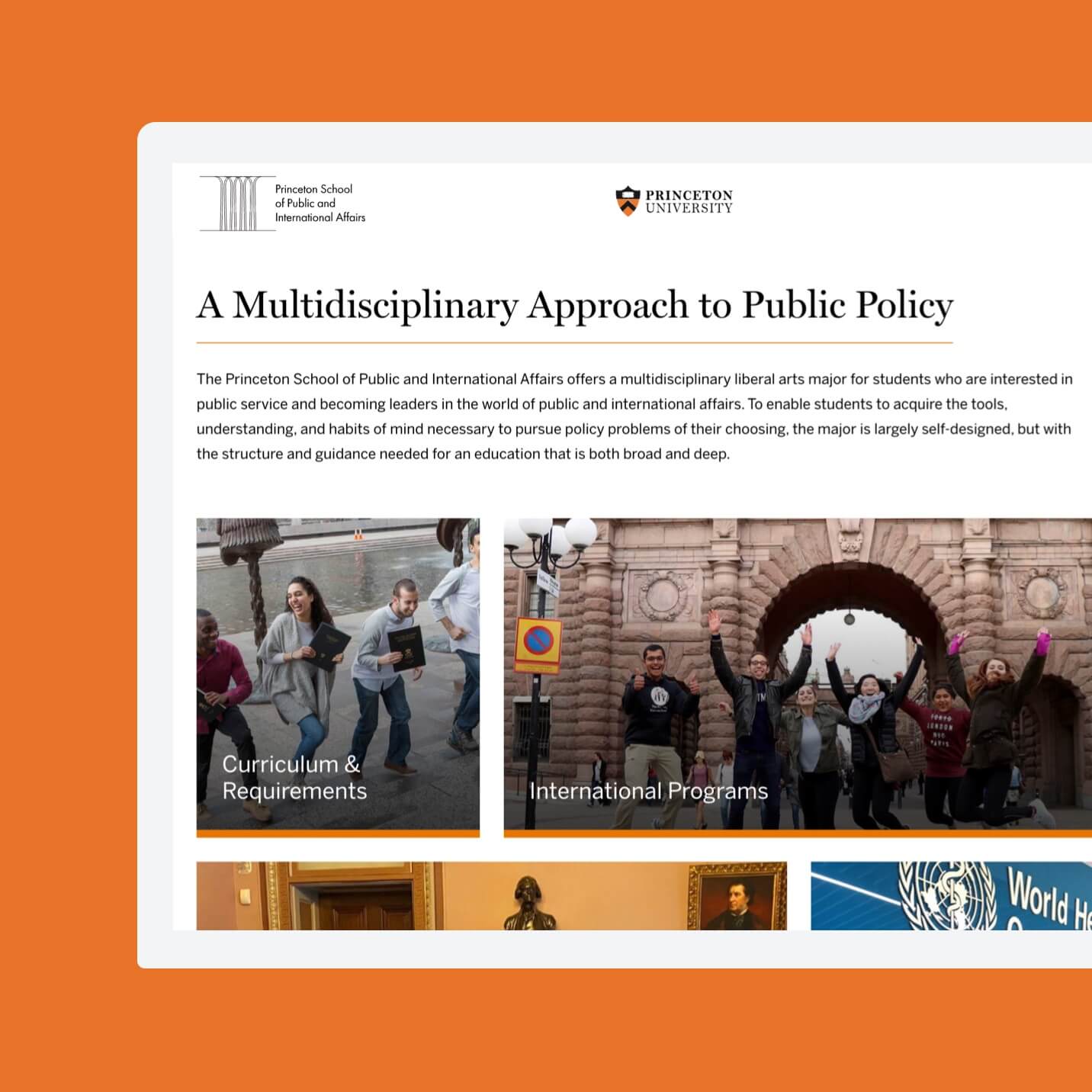 Princeton School of Public and International Affairs