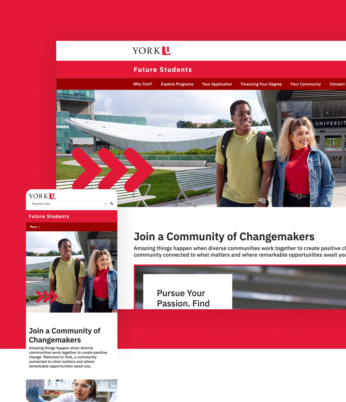 A Drupal-based Website Rebuild to Attract New Students