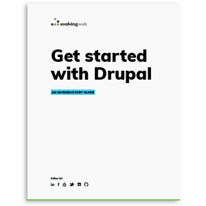 get started with drupal guide cover