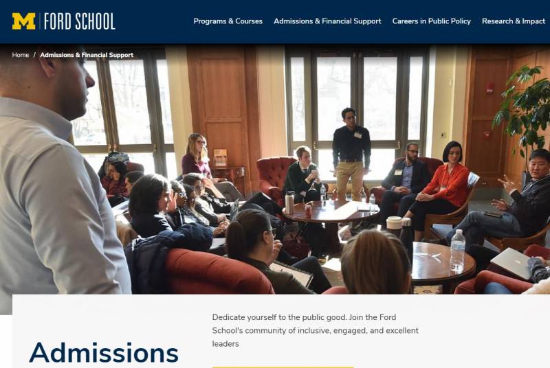 Ford School website