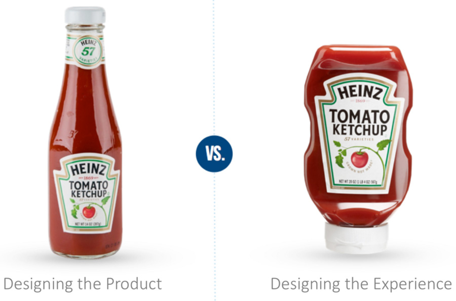 Designing the product vs. designing the experience