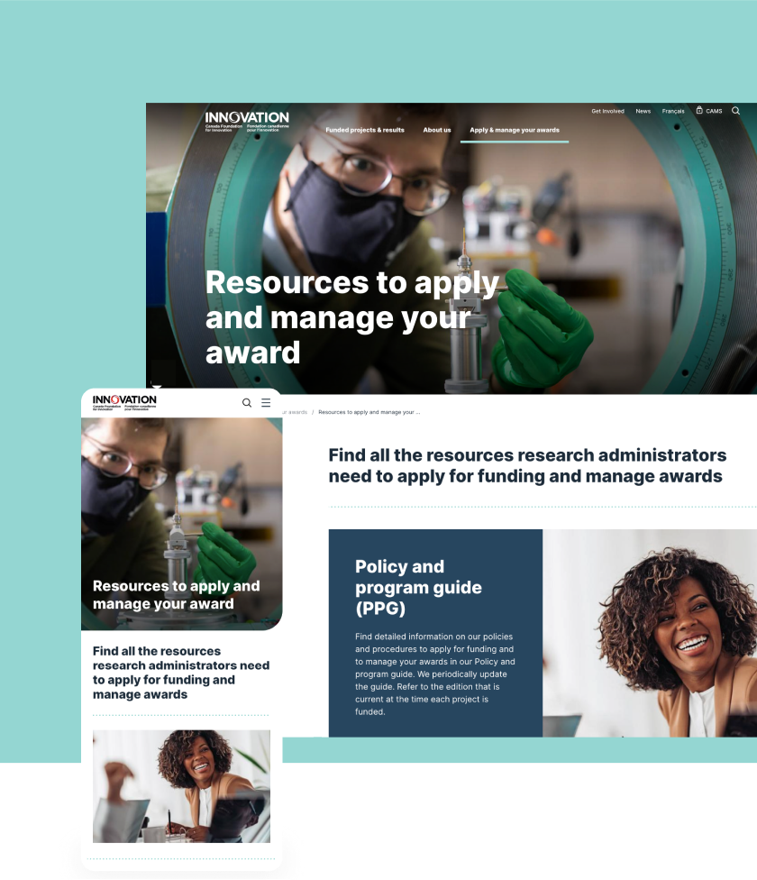 An Innovative Digital Experience Focused on Canada’s Scientific Community