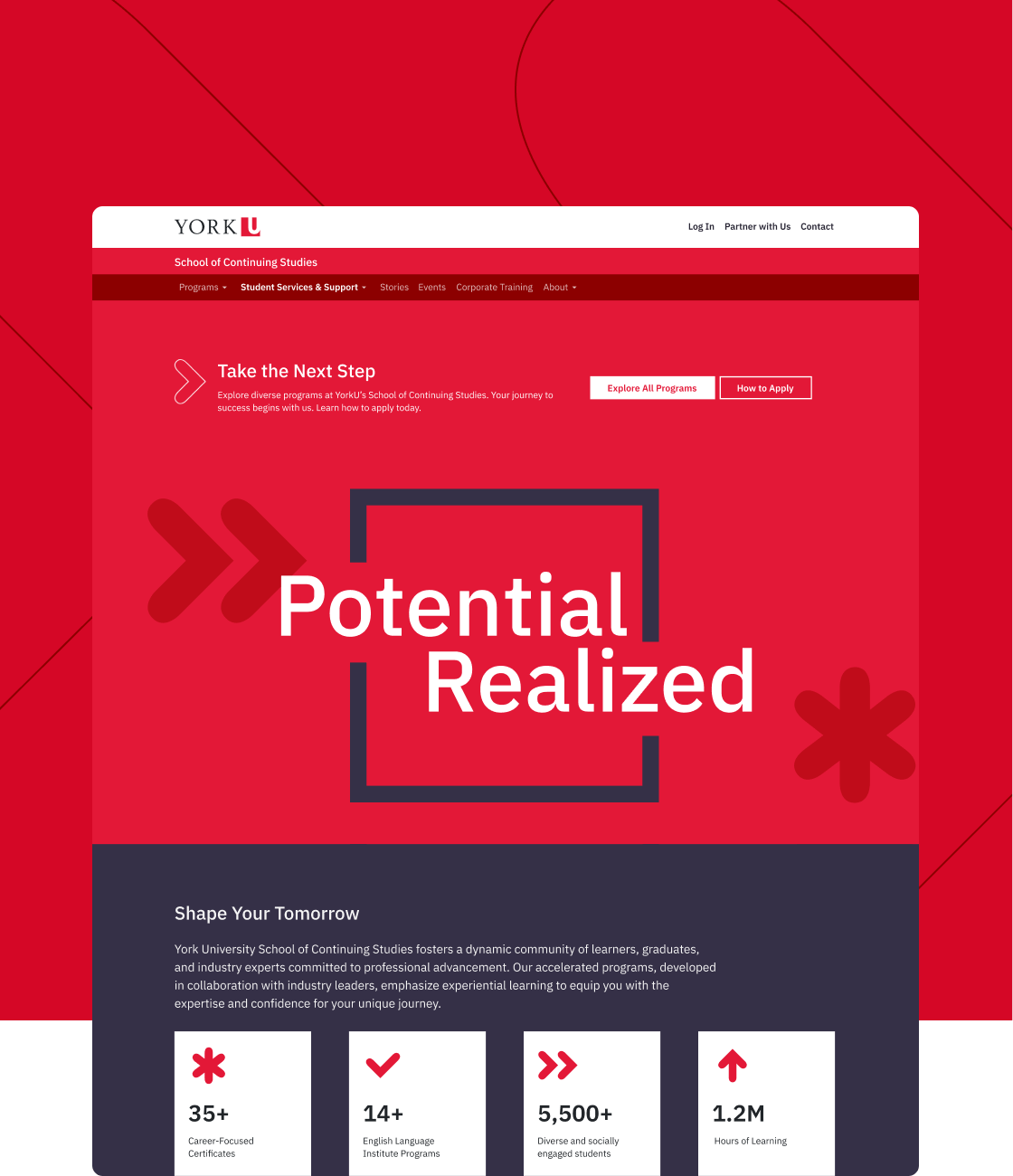 A Redesign to Attract Diverse Prospective Students