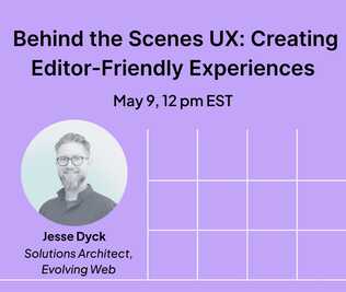A banner for the webinar featuring Jesse the speaker