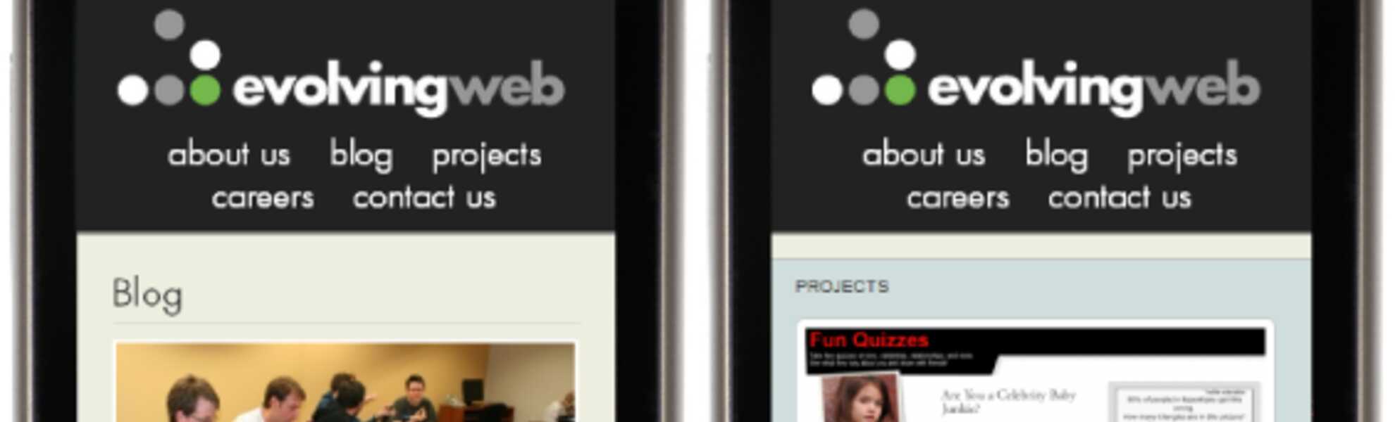 Screenshot of Responsive Web Design