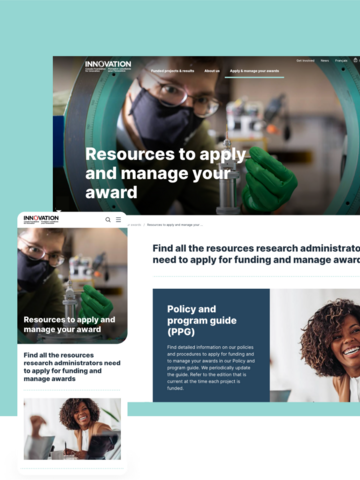 An Innovative Digital Experience Focused on Canada’s Scientific Community