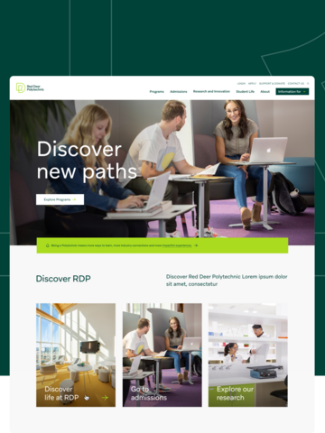 A User-Centric Website Redesign for a Polytechnic