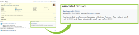 Git Revision Redmine