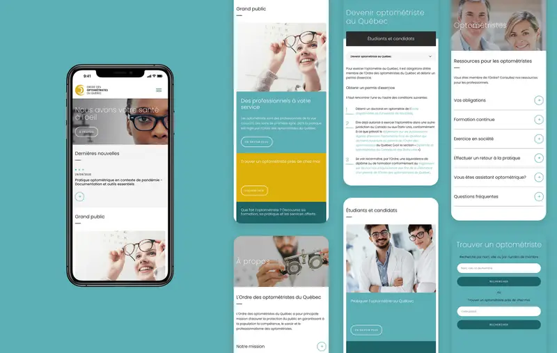 OOQ mobile design
