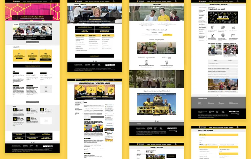 University of Waterloo desktop design