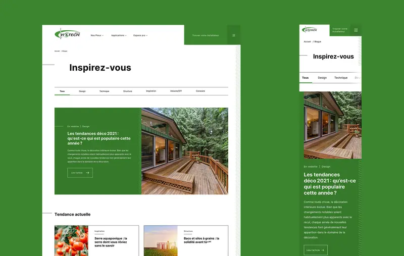Article de blog sur le site web de Pìeux Vistech