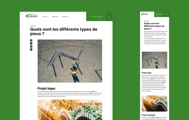 Pieux Vistech blog details page