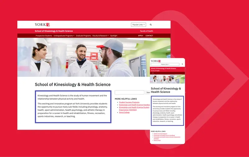 York U Kinesiology Showcase