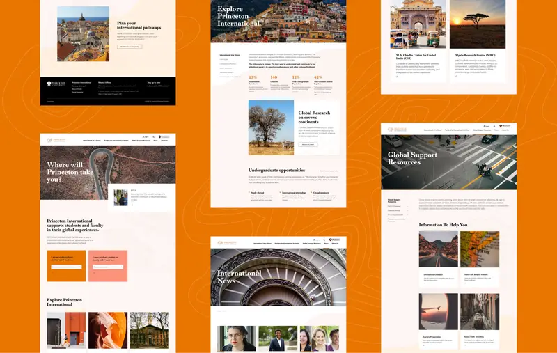 Pages web de Princeton International