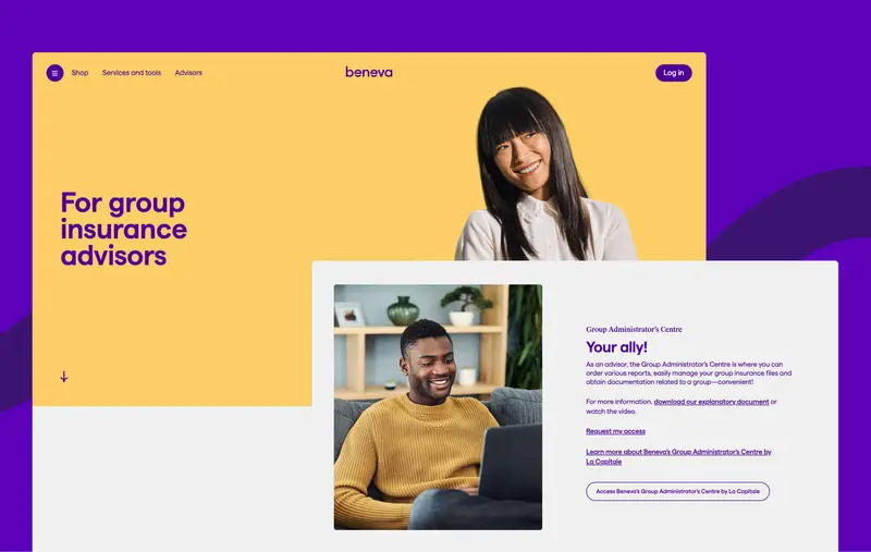 Site web de Beneva