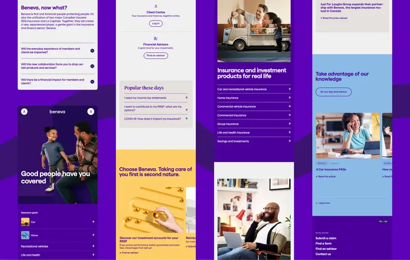 Site web de Beneva