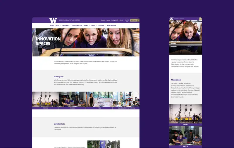 UW College of Education - About the client