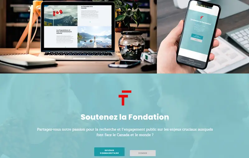 Soutien de la Fondation Pierre Trudeau