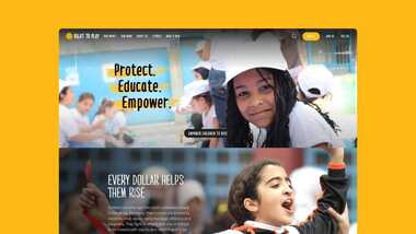 righttoplay.ca - Home Page Screenshot