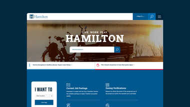 Hamilton website image